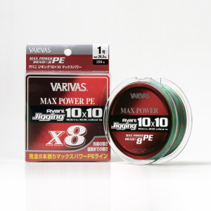VARIVAS Avani Jigging 10x10 MAX PE8 200m RENEWAL